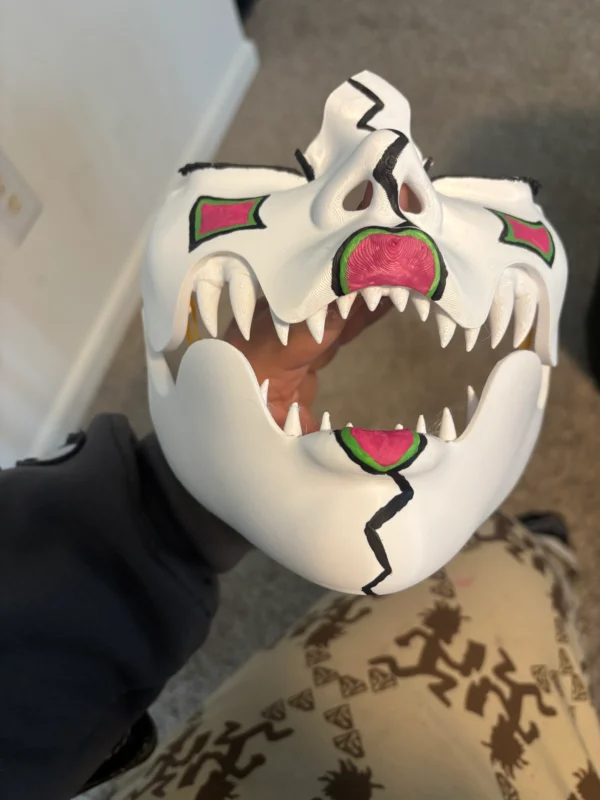 Half Face Geisha Jaw Mask