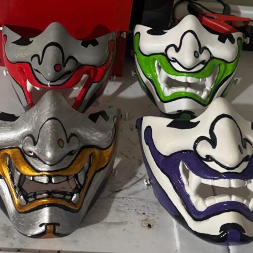 Full Face Geisha Jaw Mask (Highly Detailed)